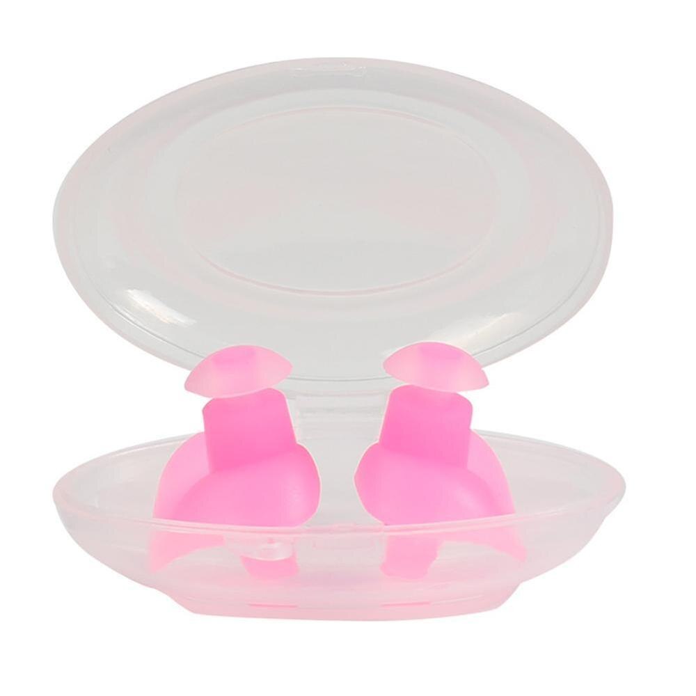 Silicone Waterproof Ear Plugs Swimming Earplugs Diving Anti Dustproof Water Sport Plug Swim Surf Noise K3V0