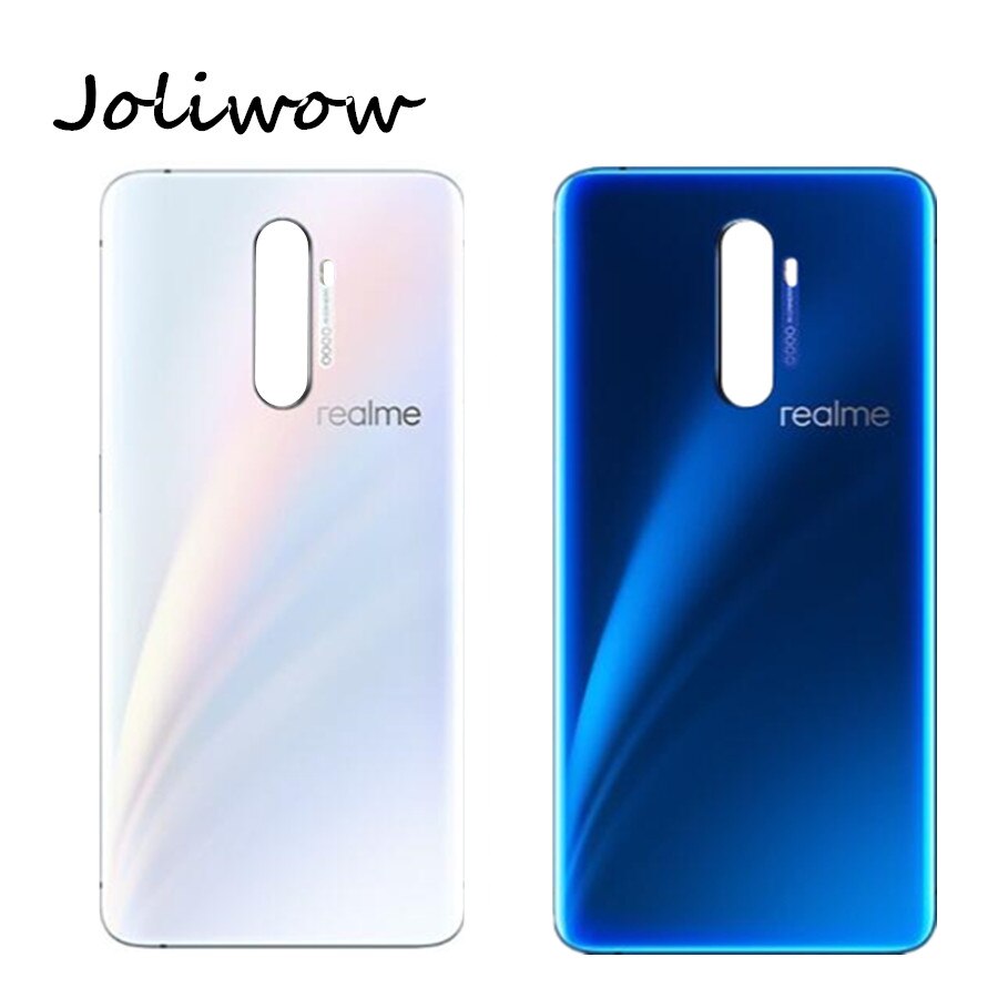 6.5 "para oppo realme x2 pro tampa da bateria porta habitação caso capa de vidro para realme x2 pro rmx1931 volta bateria capa
