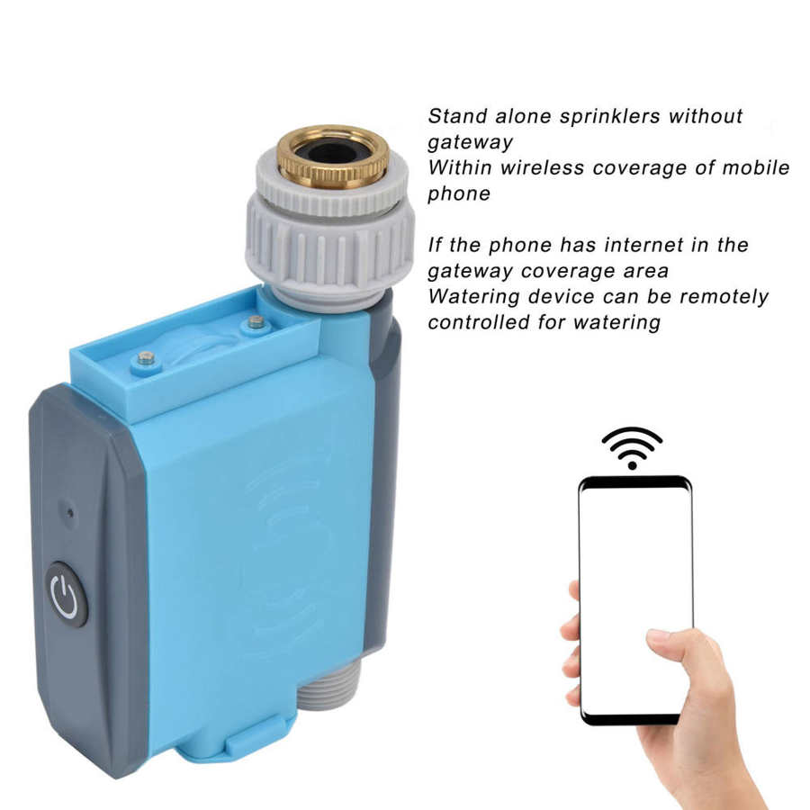 Irrigation System Controller Programmable Phone Remote Control Water Timer IP67 Waterproof for Lawn