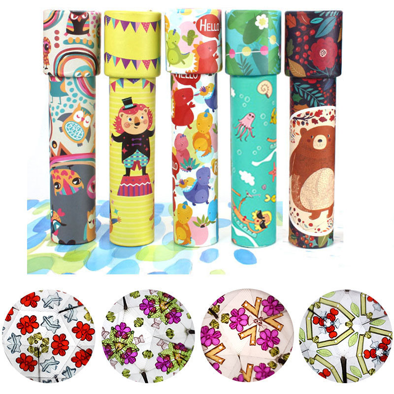 Kinderen Klassieke Speelgoed Caleidoscoop Draaibare Top Peuter Zintuiglijke Speelgoed Kids Cun 668