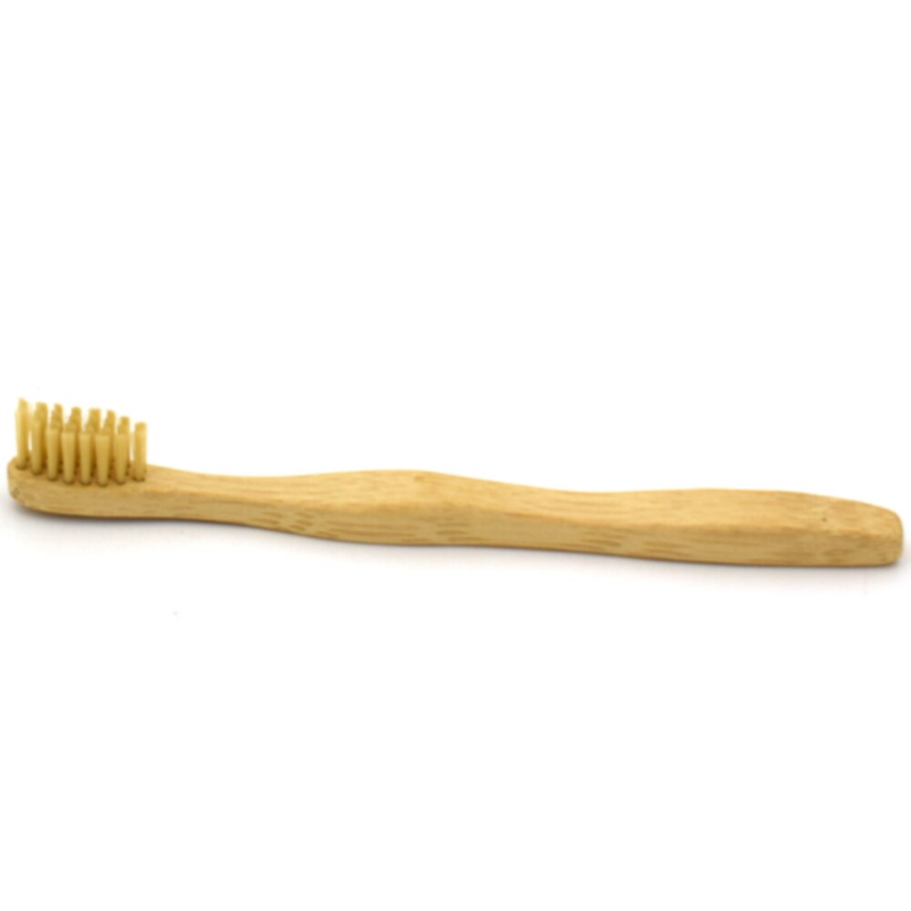 Brosse à dents en bambou pour enfants, hygiène buccale à domicile, sécurité, manuel biodégradable, voyage pour enfants, Anti doux: khaki