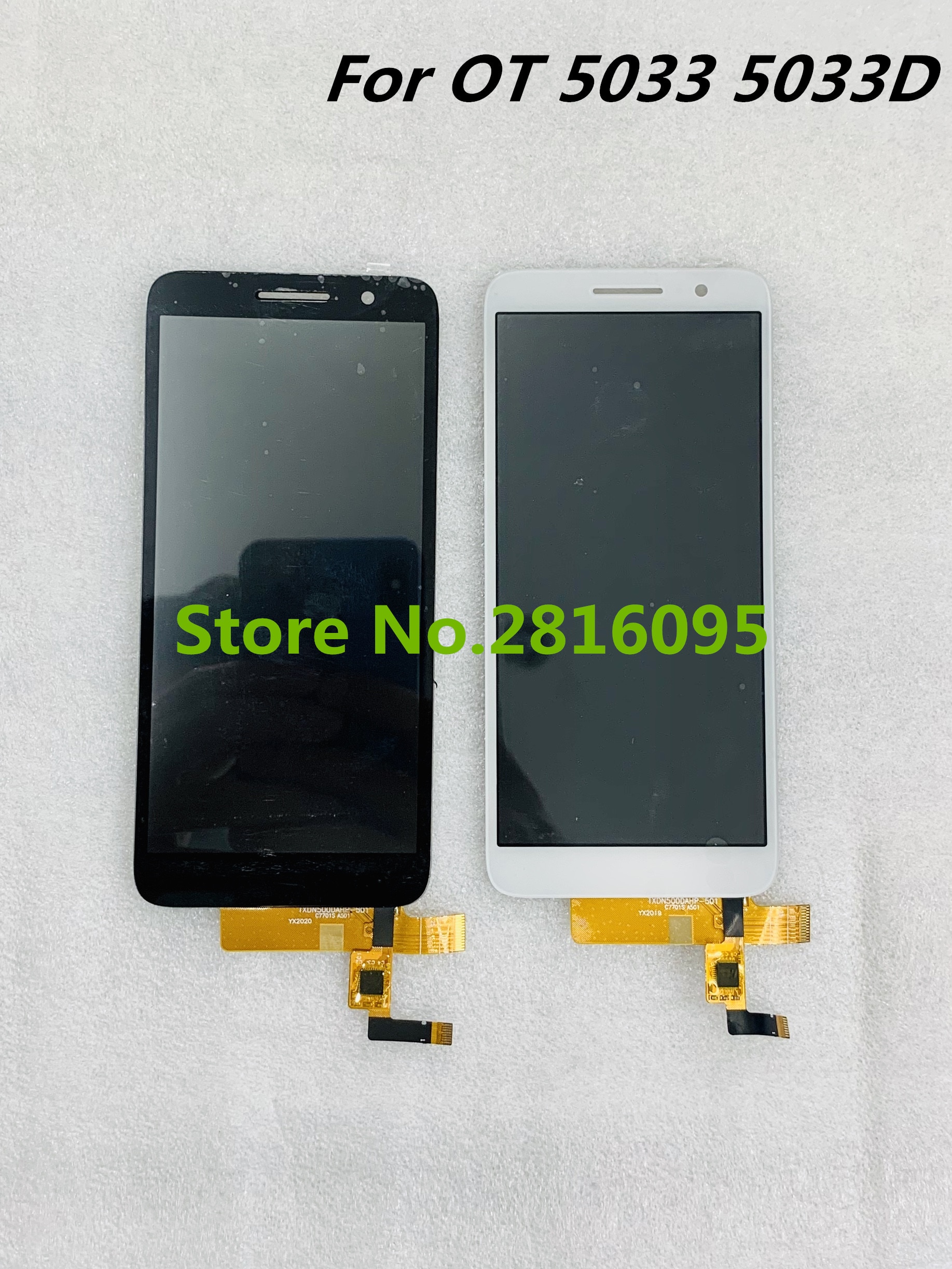 Pantalla LCD + MONTAJE DE digitalizador con pantalla táctil, negro/blanco, para Alcatel 1 5033 5033X 5033A OT5033D OT5033A OT 5033J