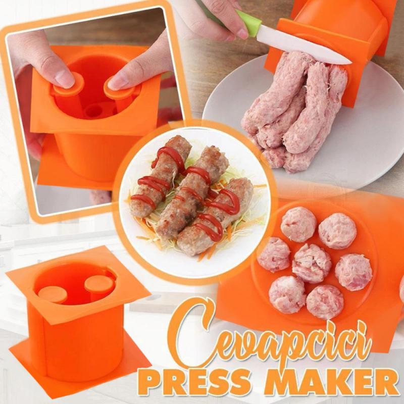 Küche Heißer Hund Burger Fleisch Wurst Hersteller Fleisch Streifen Presse Küche Spielereien Pasta Bälle schnell Prototyp entwickeln Wurst Presse