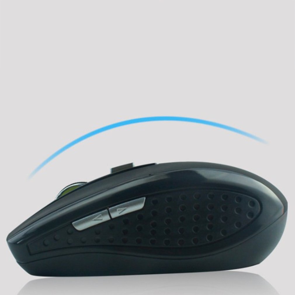 For PC Laptop Wireless Mouse Optical Gaming Mouse Portable 2.4GHz Mouse with USB Nano Dongle Office Gamer Computer