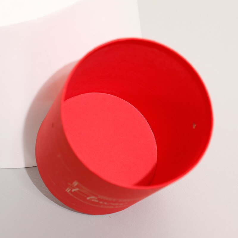 2 Stuks Ronde Bloem Papier Dozen Deksel Knuffel Bloemist Bloem Emmer Verpakking Candy Bar Party Wedding opbergdozen