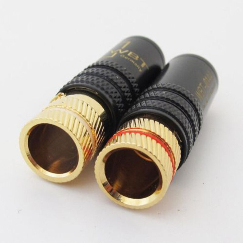 4Pcs Rca Locking Plugs o Video Connectors