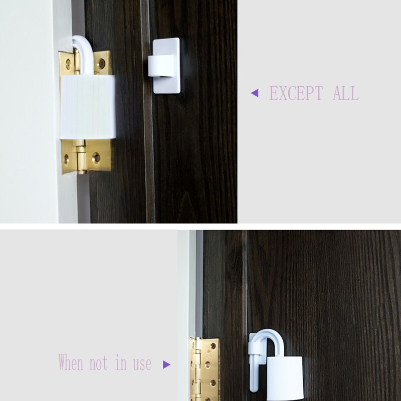 2Pcs Baby Safety Gate Stopper Prevent Collision Solid Baby Safety Finger Pinch Guard Door Stopper Children Care Safety