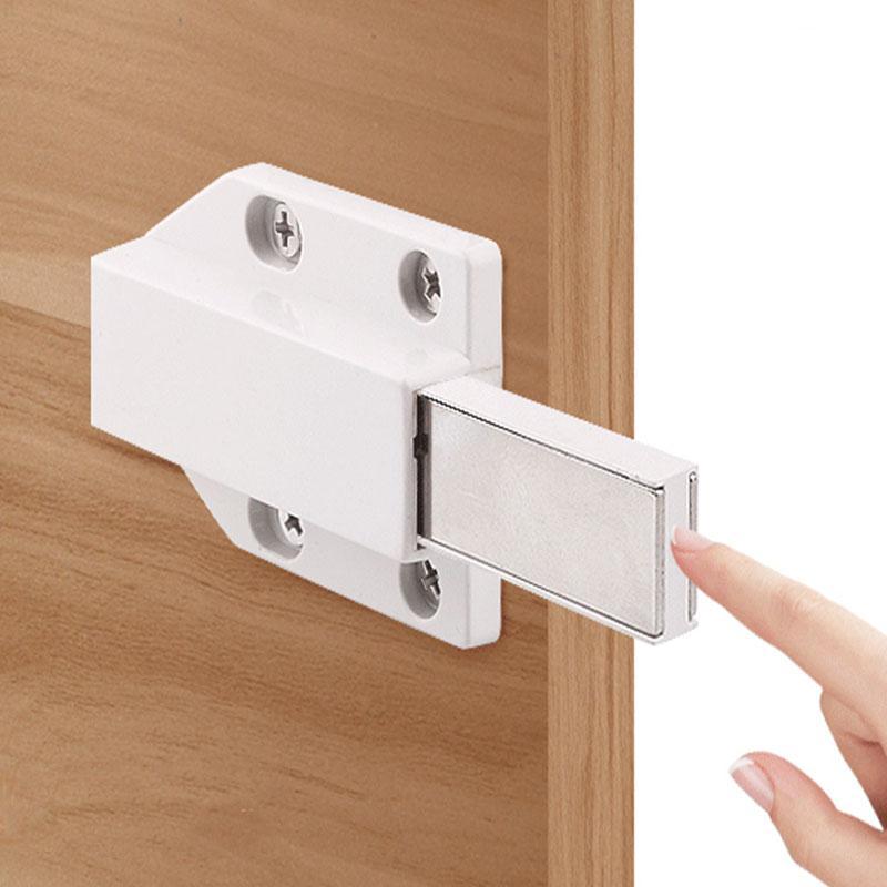 Magnetic Door stopper Strong anechoic rebound magnetic impact Invisible door push cabinet Single / double door knocker holder