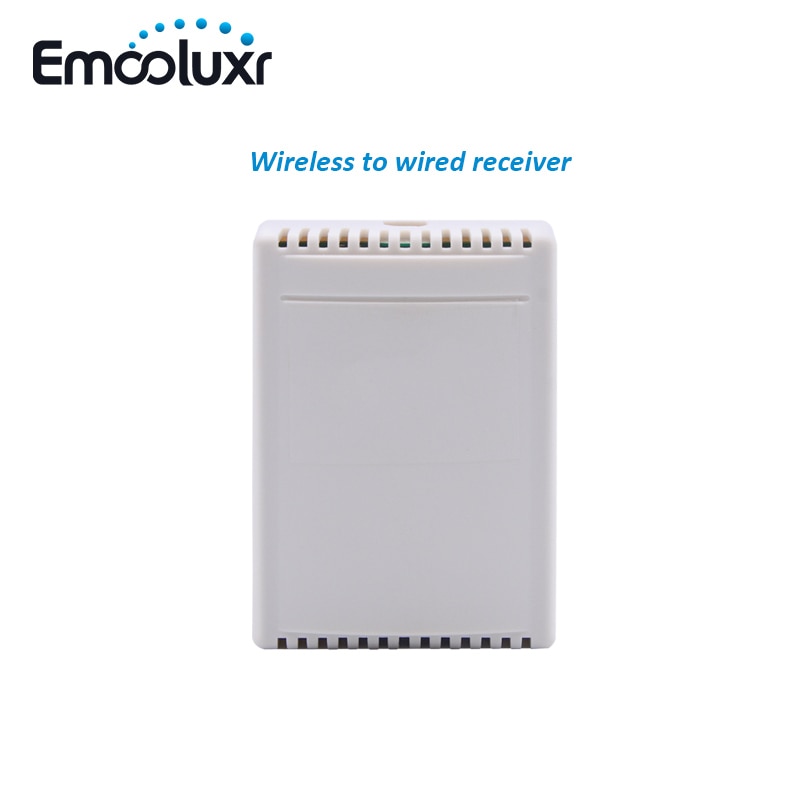 Wireless to Wired Convertor Receiver 4 Channel Relay Contact Output