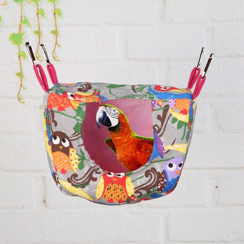 Vogel Hangmat Hamster Parrot Opknoping Huis Bed Speelgoed Vogels Nest Papegaai Cave Tent