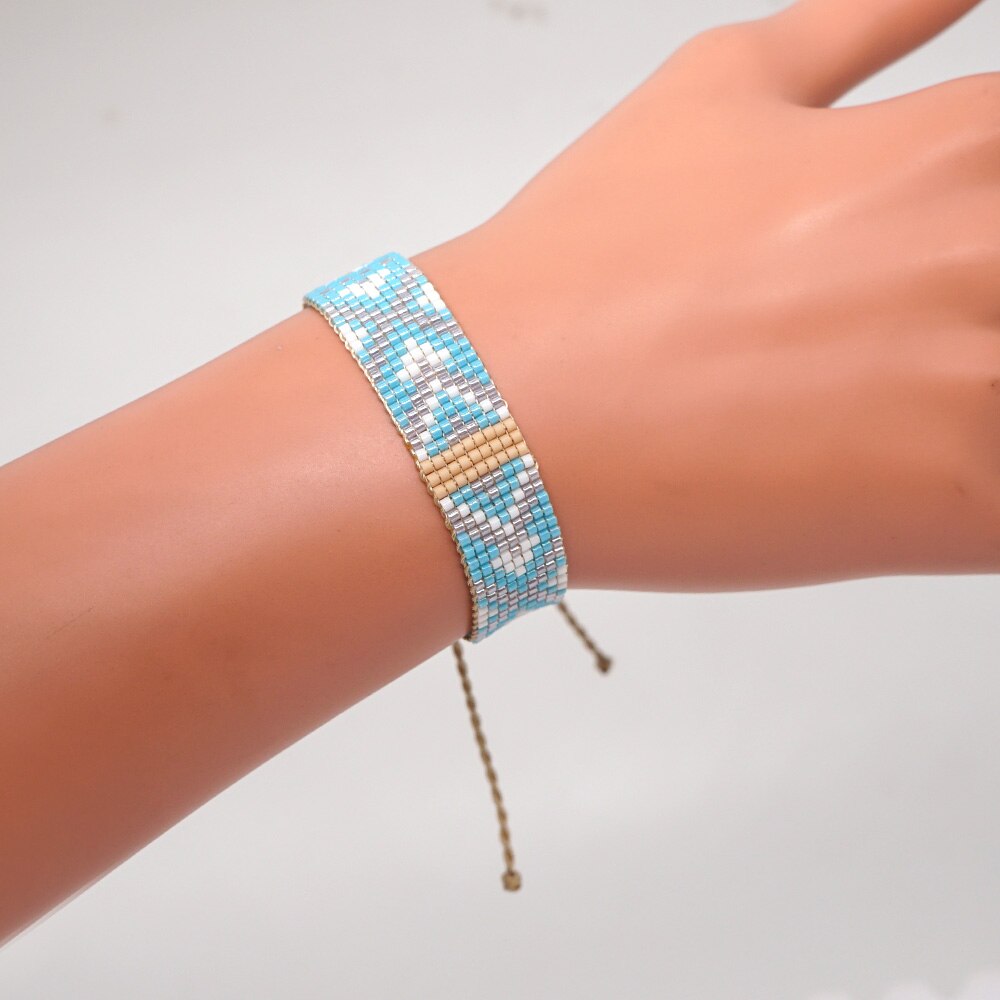 gehen2boho MIYUKI Armbänder Boho schick Armbinde Frauen Pulseras Mujer Moda Schmuck Hadndmade Armbinde Friendsship