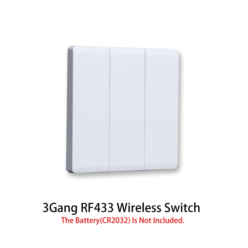 Light Switch Module Zigbee 3.0 RF 433 Mhz Dimmer Relay Automation Wireless Remote Control Smart Life Tuya Alexa Google Home Mose: 3Gang RF433 W Remote
