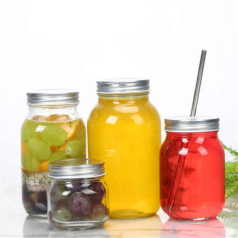 Mason Jar Deksels, 10 Stuks 70/86mm Normale Mond Lekvrije Canning S Type Veilige Opslag Caps Voor Thuis