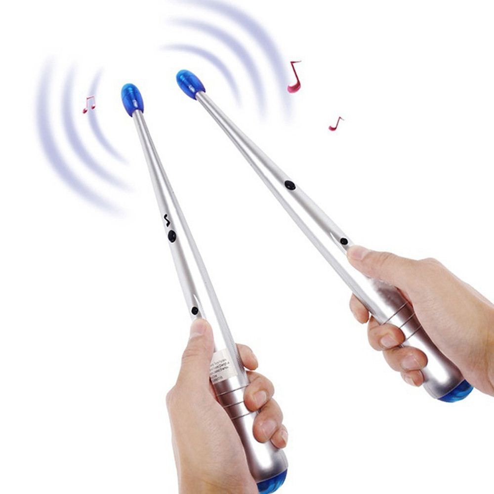 Electronic Lightweight Sticks Drum Sticks Air Drumstick Novelty Kids