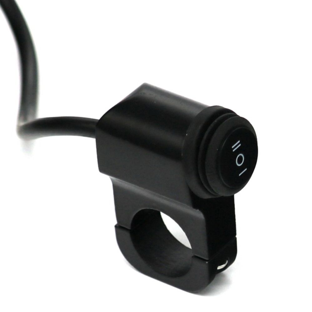 Motorcycle Handlebar Light Switches Light Indicator Switch Motorbike Headlight Turn Signals Fog Lights ON-OFF-ON Switch: army green