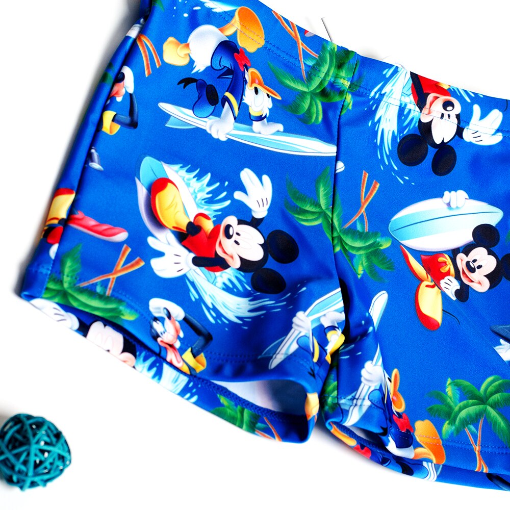 Badebukser til drenge sommer strand shorts trykt tegneserie stribe / haj / mk badebukser børn drenge badedragt