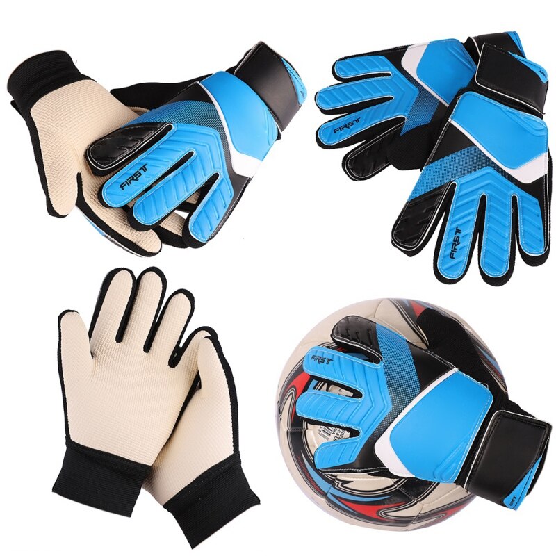 Guantes gruesos de goma antideslizantes para Portero De Fútbol, guantes de protección para dedos de fútbol para portero, accesorios para bicicleta