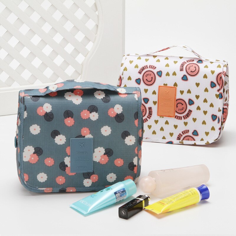 Travel Cosmetic Handbag Women Makeup Bag Toiletries Organizer Waterproof Storag Hanging Bathroom Wash Bags