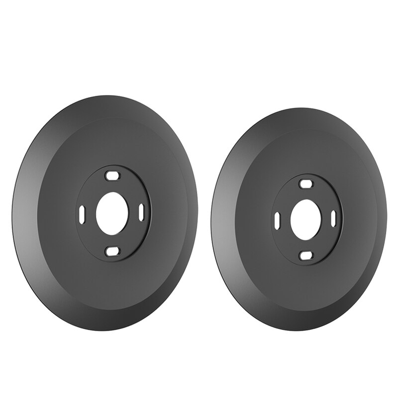 LINGYOU Wall Plate for Google Nest Thermostat Practical and Stylish Decoration Bracket Mount: 2Packs Black