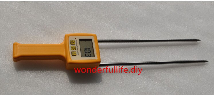 Corn,wheat,rice,bean,wheat flour tester 4 Digital LCD Grain moisture tester meter range:5-35% hygrometer