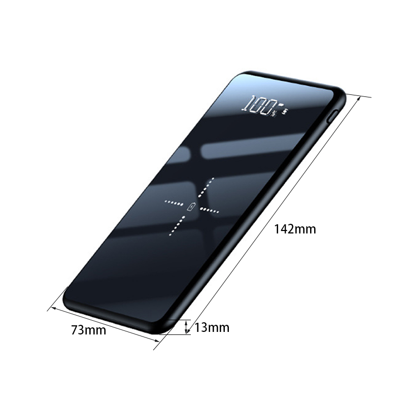 Qi batterie externe sans fil 10000mAh Chargeur De Batterie Portable pour iPhone X XR 8 Plus batterie externe Chargeur pour Samsung S10 plus S9 S8