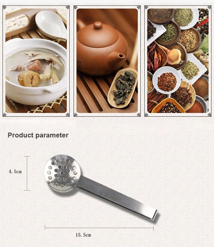 Squeeze tea bag kitchen gadgets stainless steel tea clip lemon clip tea clip multifunctional sugar clip