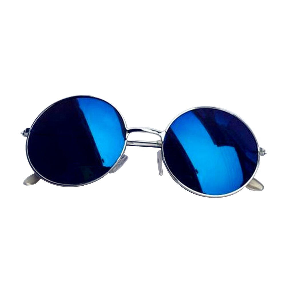 Kvinner retro runde plast briller linse solbriller briller ramme briller kvinner retro runde plast kjørebriller: 3