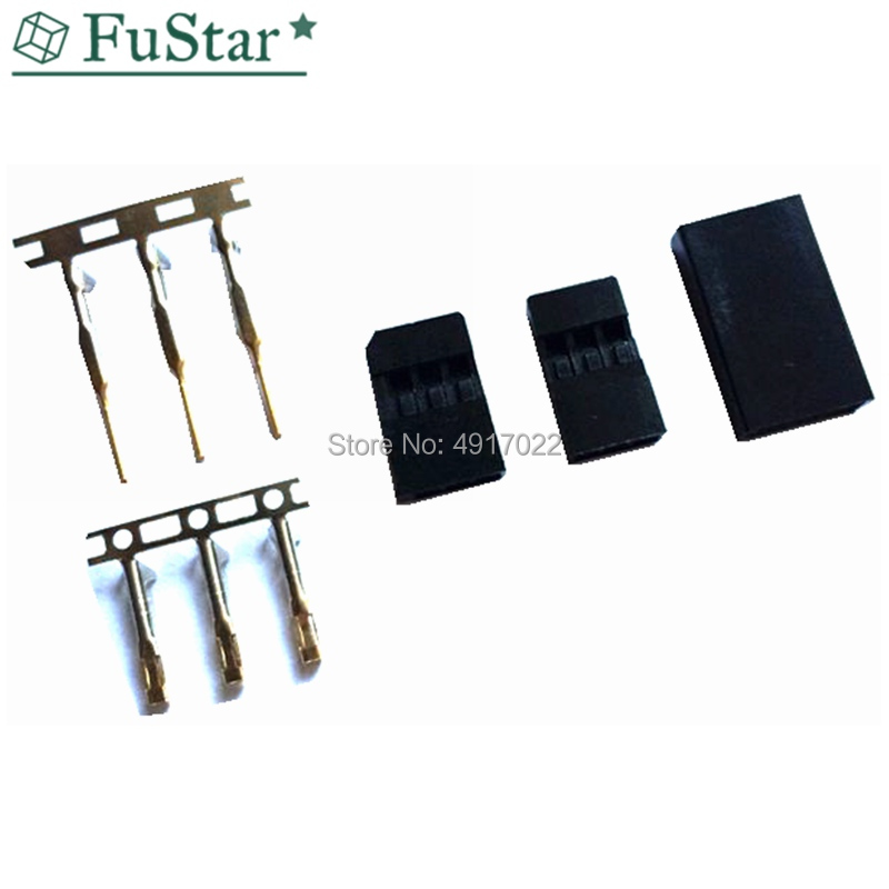 10/ 20pair DuPont 2.54 Male/ Female Connector For JR / Futaba For RC