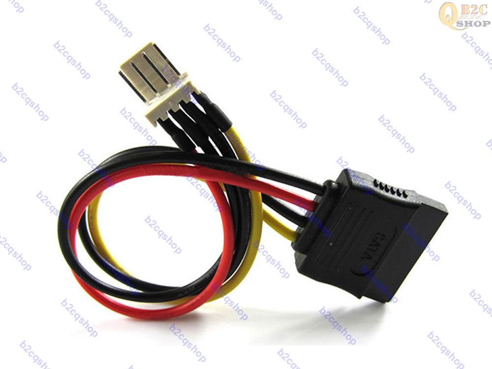 4pin Floppy FDD naar SATA Power Converter Adapter Kabel Compatibel w/Dell MX714