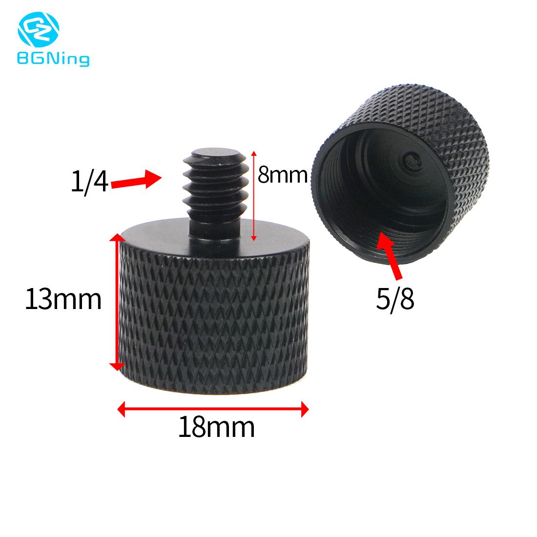 BGNing 1/4" to 3/8" 5/8" to 3/8" Male to Female Thread Screw Mount Adapter Tripod Plate Screw Plate Screw Mount for SLR Camera