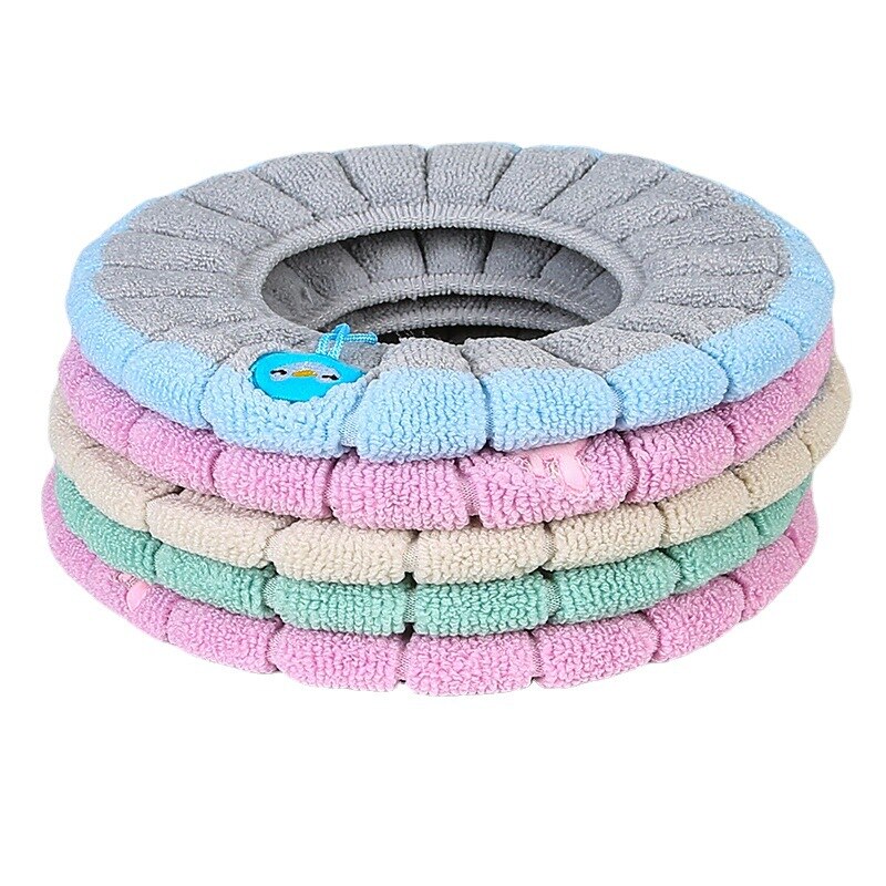 Toilet Cushion Household Thickened Plush Toilet Cushion In Winter Portable Toilet Ring Commode Toilet Seats