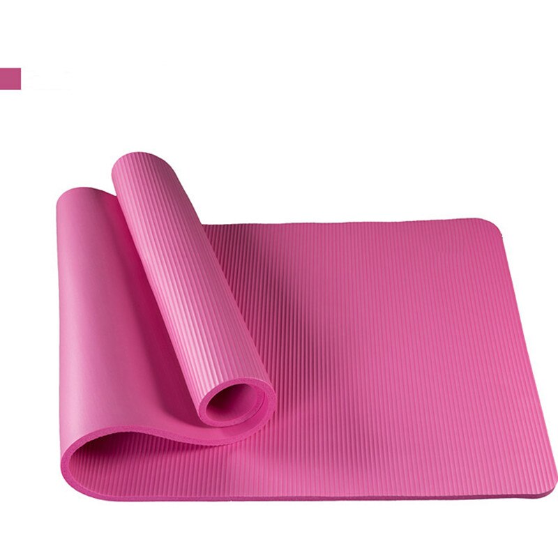 10Mm Dikke Yoga Mat Anti-Slip Sport Fitness Mat Eva Comfort Foam Yoga Mat Voor Oefening Yoga En pilates Gymnastiek Mat