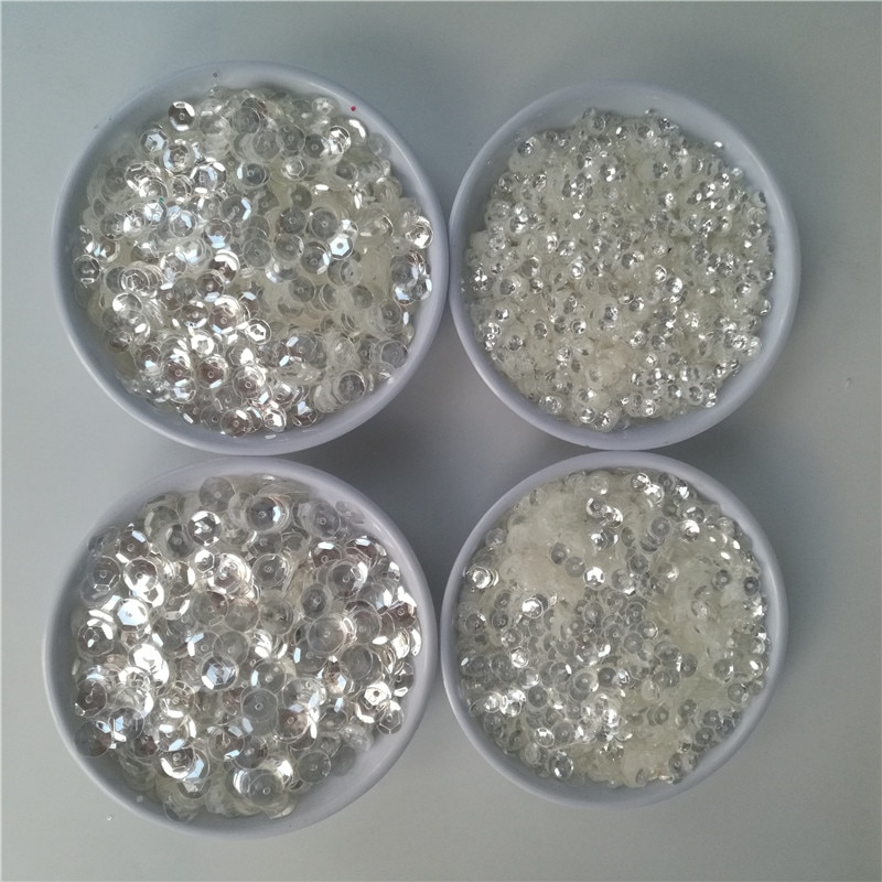 30g 3mm 4mm 5mm 6mm 8mm Ronde Beker Kristal Transparante Losse Pailletten Naaien Bruiloft craft Vrouwen Kids DIY Garment Nail Accessoires