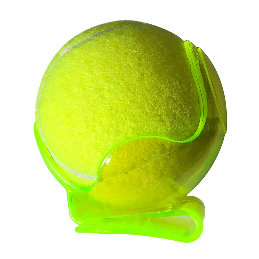 1Pcs ABS Transparent Tennis Ball Clip Convenient Durable Plastic Tennis Training Ball Accessories