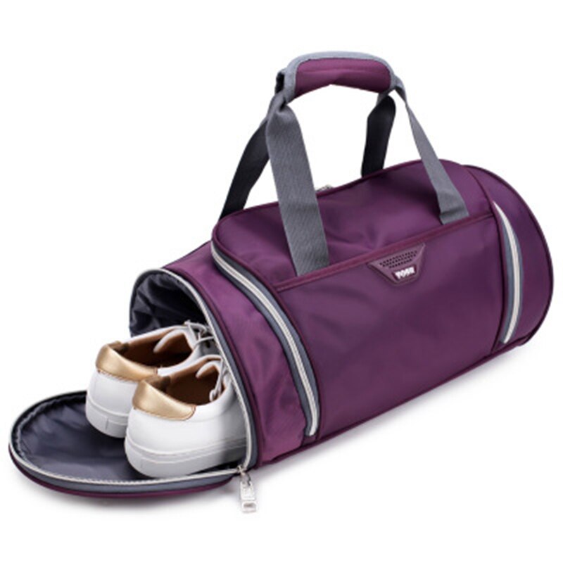 wasserdichte Frauen Sport tasche Männer sporttasche Rucksack Fitness Reise Handtasche Außen Separaten Raum Für Schuhe Sack Sport tasche männlichen