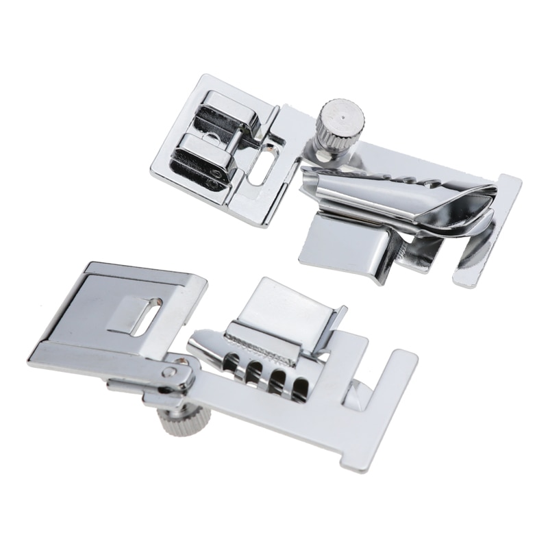 Rolled Hem Presser Foot Set For Singer Janome Sewing Domestic Machine Part Sewing Machine Sewing Tools Accessory Stitche