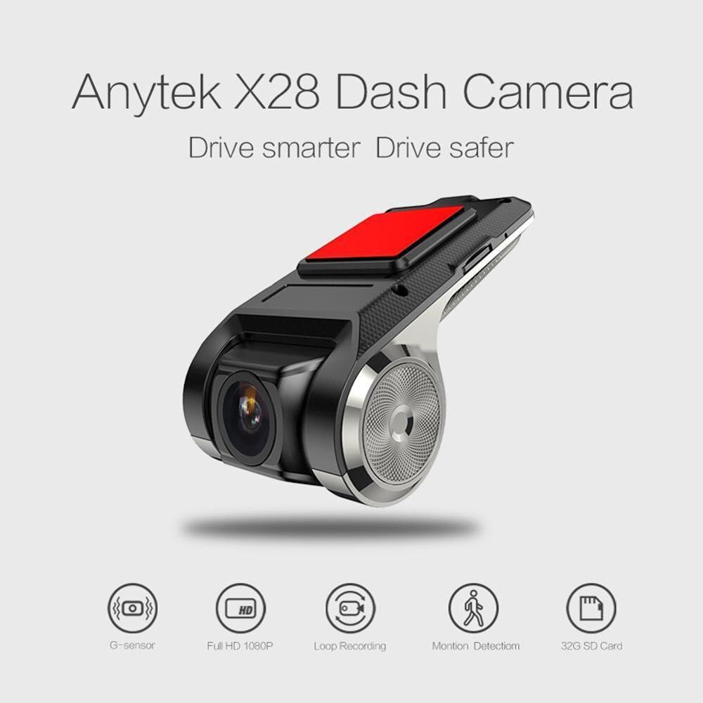 HD 1080P 150° Car DVR Starlight Night Vision Camera Recorder ADAS G-sensor