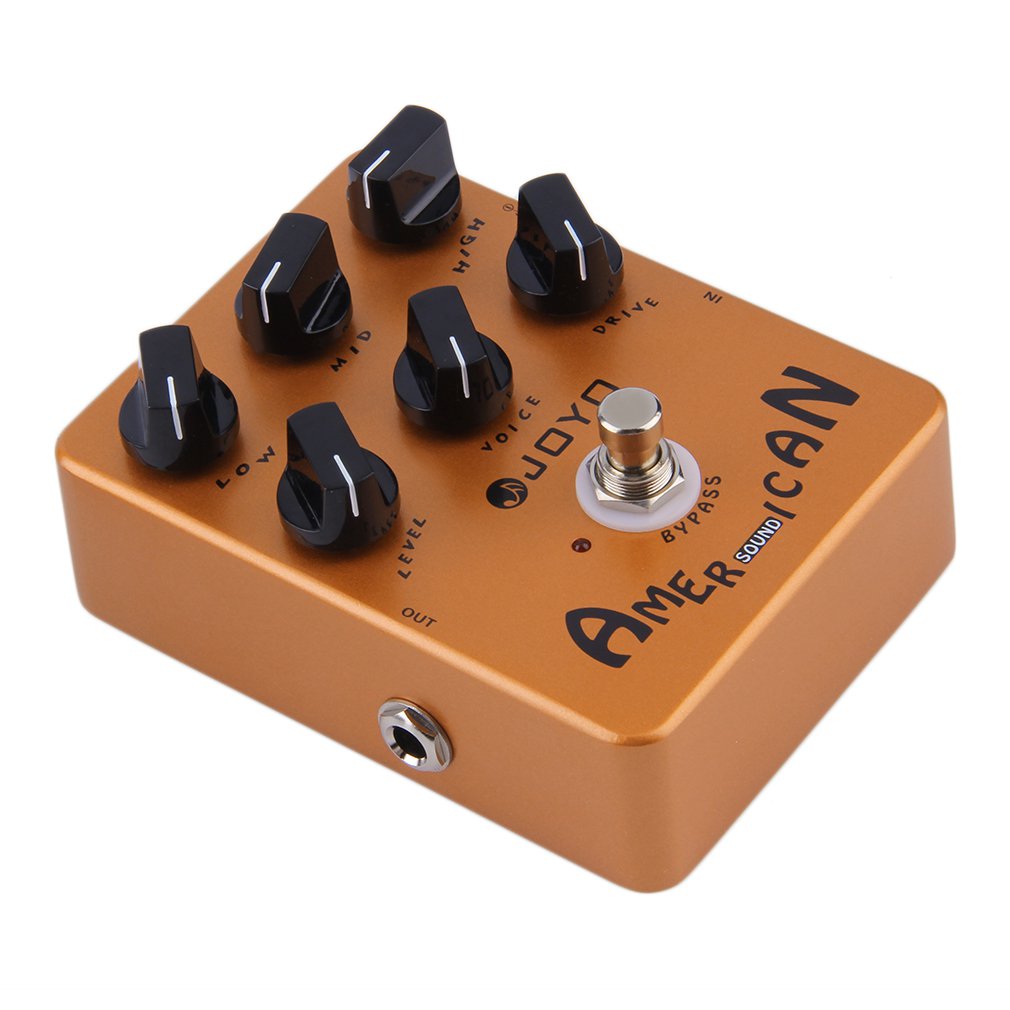 JOYO JF - 14 Electric Guitar Effect Pedal True Bypass American Sound Amp Simulator Bundle 1 120 * 97 * 55mm