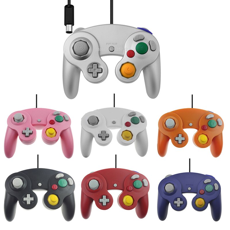 1pcs GC controller Voor GameCube Console voor Wii Console Voor Nitendo Bedrade Controller met Wii GC Poort