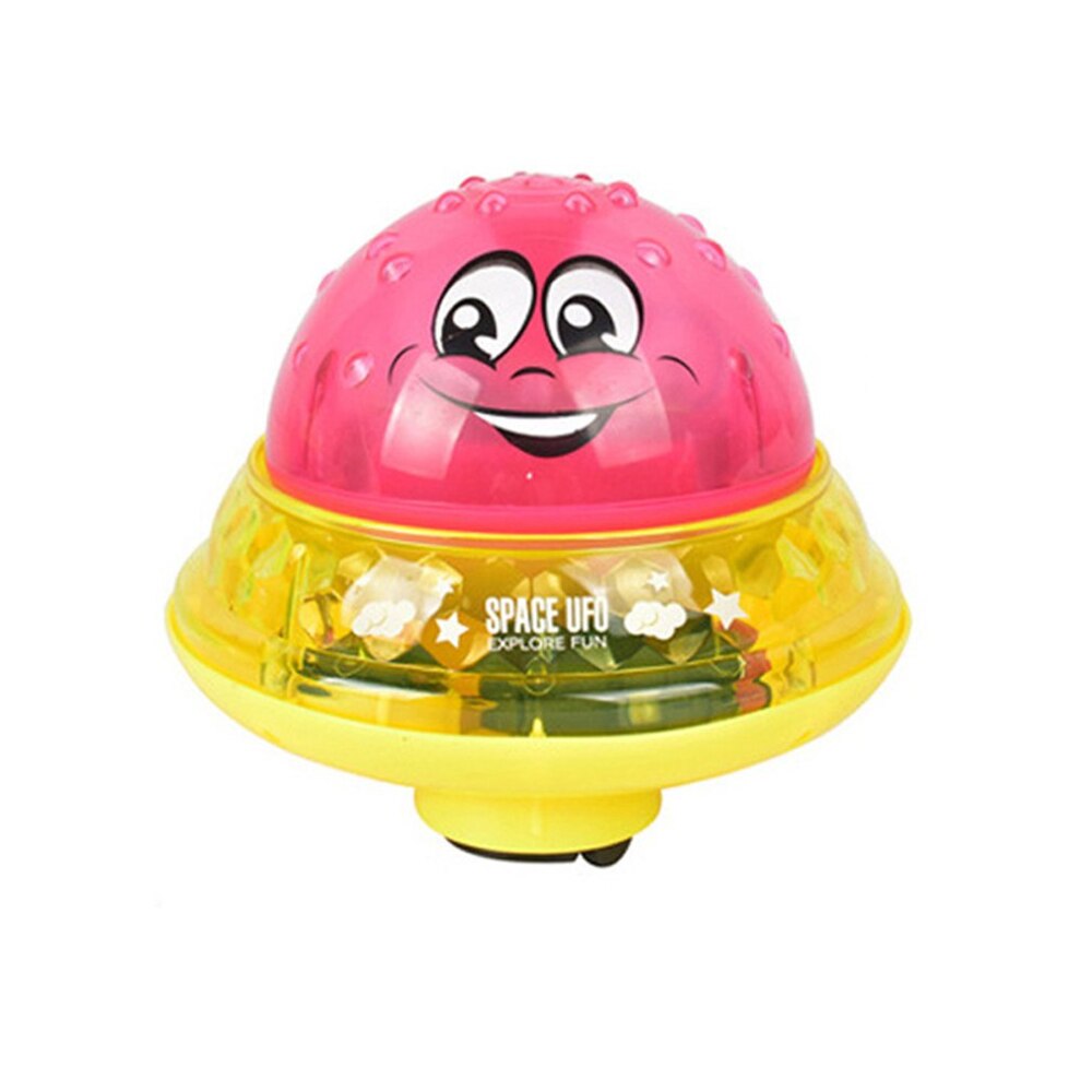 Schlecht Spielzeug sprühen Wasser Licht Sprinkler Ball Wasser Spritzwasser Spielzeug Schwimmbad freundlicher Spielzeug Nette Karikatur freundlicher Baden in Wasser spielzeug: rot