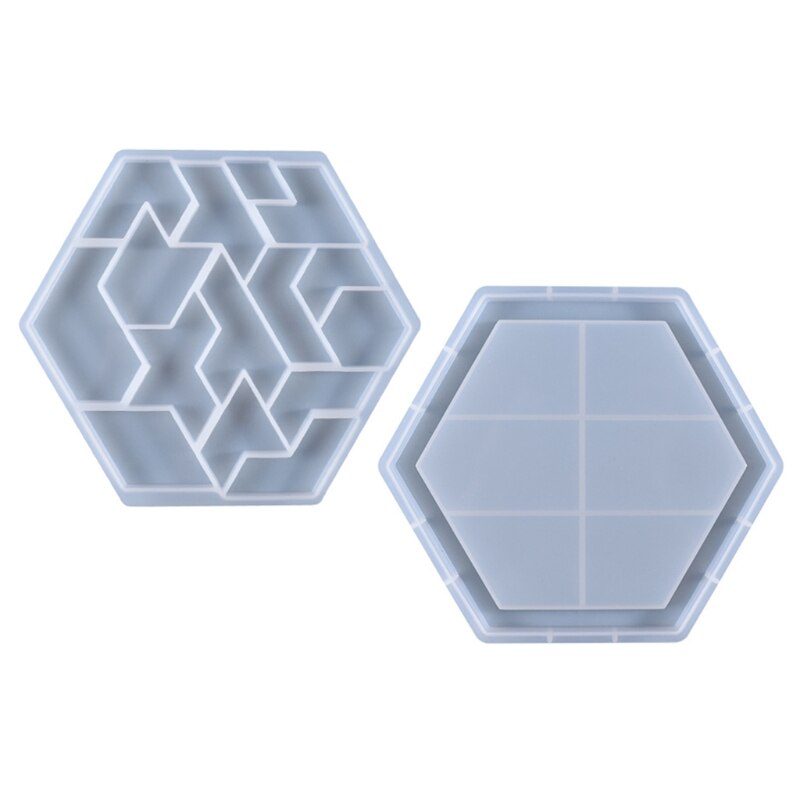 DIY Puzzle Shape Building Block Silicone Mold - Eco-friendly-437598