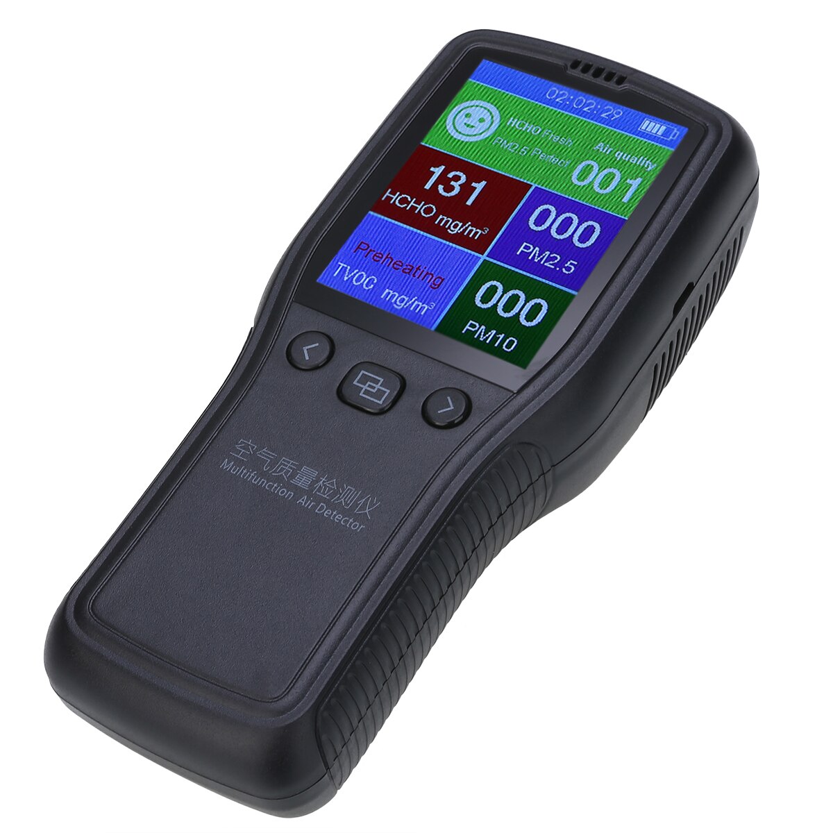 PM2.5 Air Detector Monitor Digital Measurement Instrument for Supervising PM10 TVOC HCHO Formaldehyde Air Tester