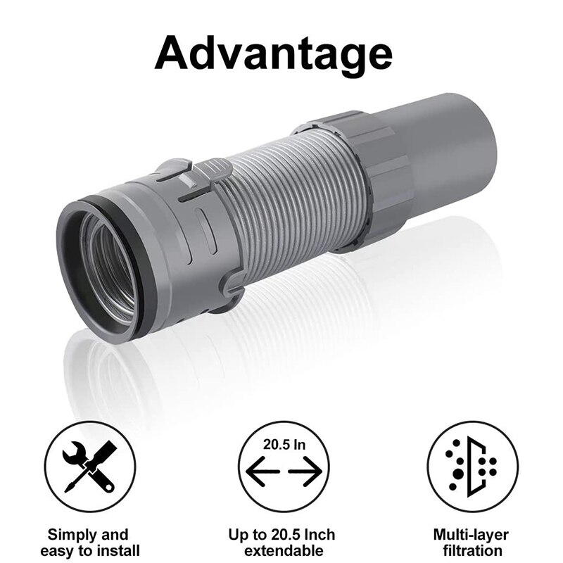 Vacuum Floor Nozzle Hose for Shark Navigator NV350, NV351, NV352, NV356, NV357, UV440, Replace Part No.193FFJ