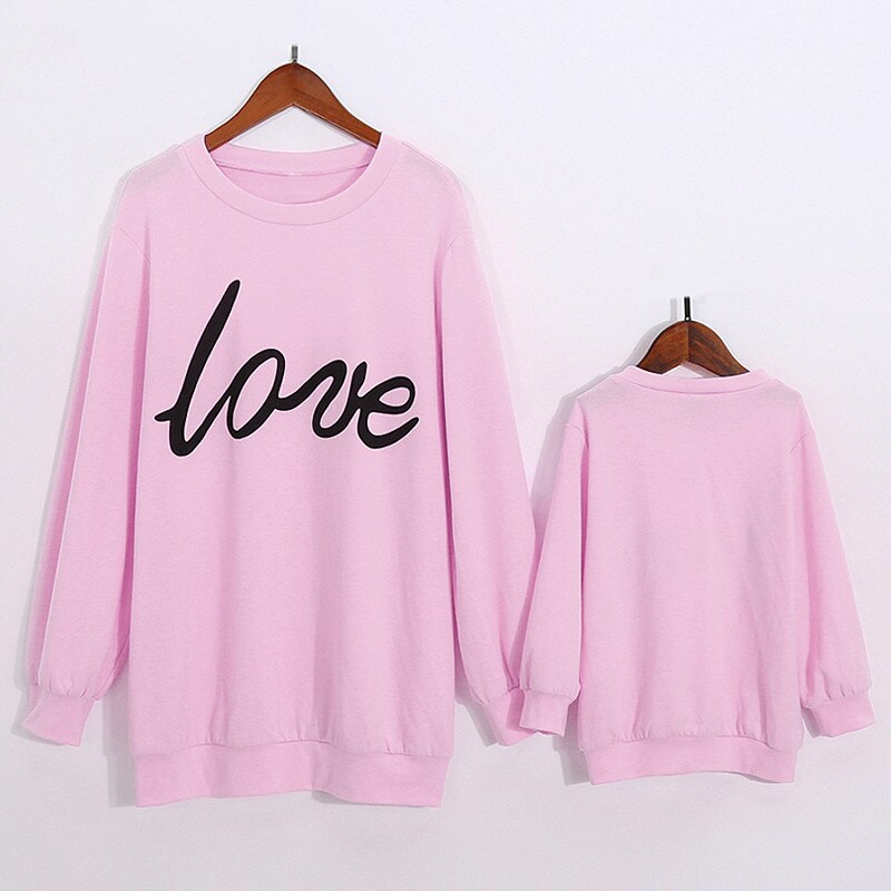 Lente t-shirt liefdesbrief t-shirt meisjes t-shirts kindershirt meisjeskleding katoen o-hals lange mouw casual herfst baby tops