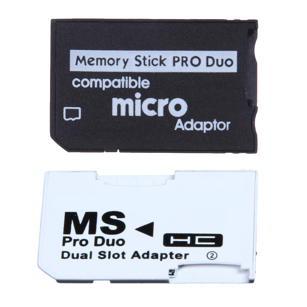 Mini Memory Stick Pro Duo Kaartlezer Micro Sd Tf Naar Ms Pro Card Adapter Single Slot/Dual slots Voor Sony Psp Gamepad