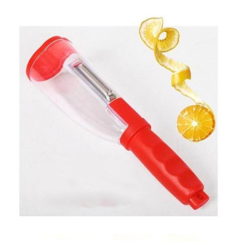 Vegetable Spiralizer Twister Fruit Slicer Grater Handheld Spiral Cutter Kitchen Cooking Tools for Potatoes Zucchini Spaghetti: Type2-Red