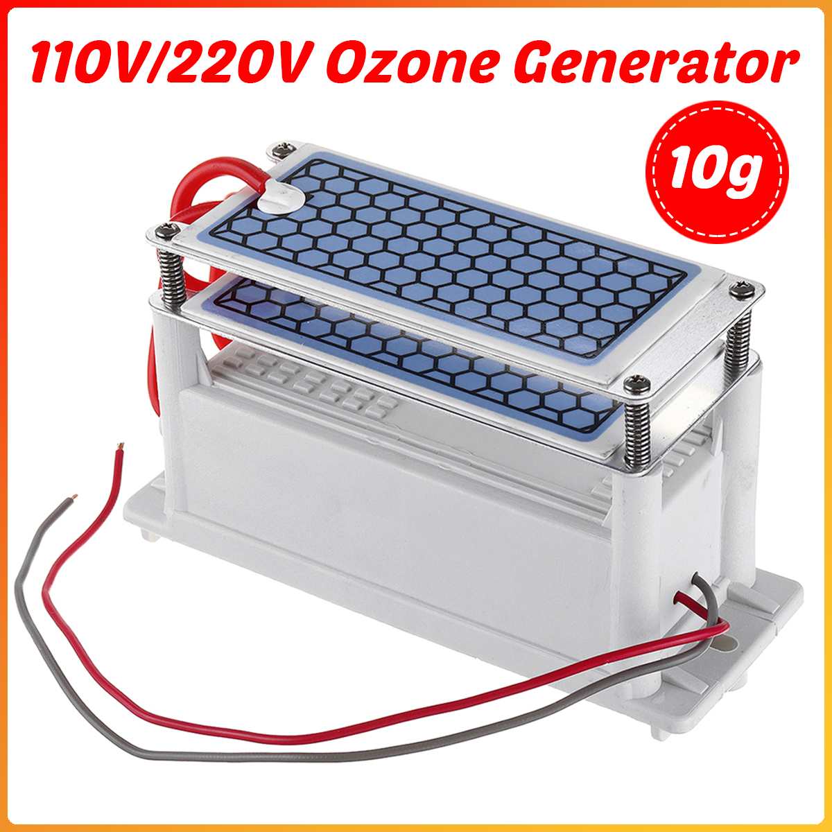 3.5/10/15g Keramik platte typ ozon Generator Bausatz ozon-luftreiniger EU220V uns110V AC220V Lange-letzten Luft Reinigen Tragbare Keramik