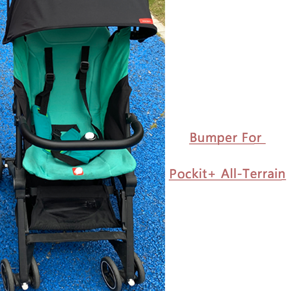 Accessoires voor kinderwagens alleen voor GB Pockit+ All City, kinderwagens uit de All-Terrain-serie, kinderwagenreistas, kinderwagenbumpers: WHITE