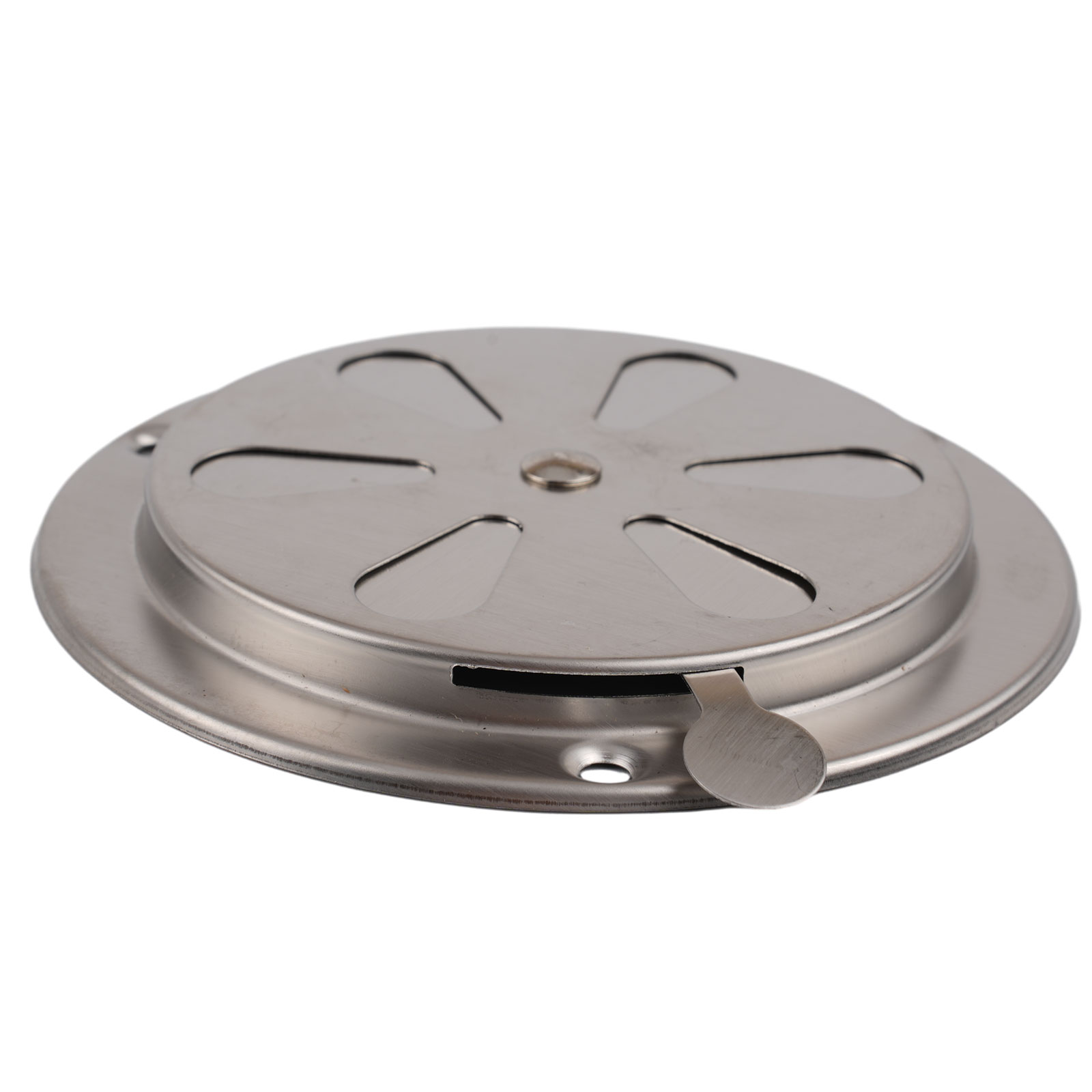 125Mm Bbq Grill Roker Uitlaat Afvoerkachel Luchtopening Demper Rvs Ontluchter Gat Bbq Accessoires Vervangende Onderdelen