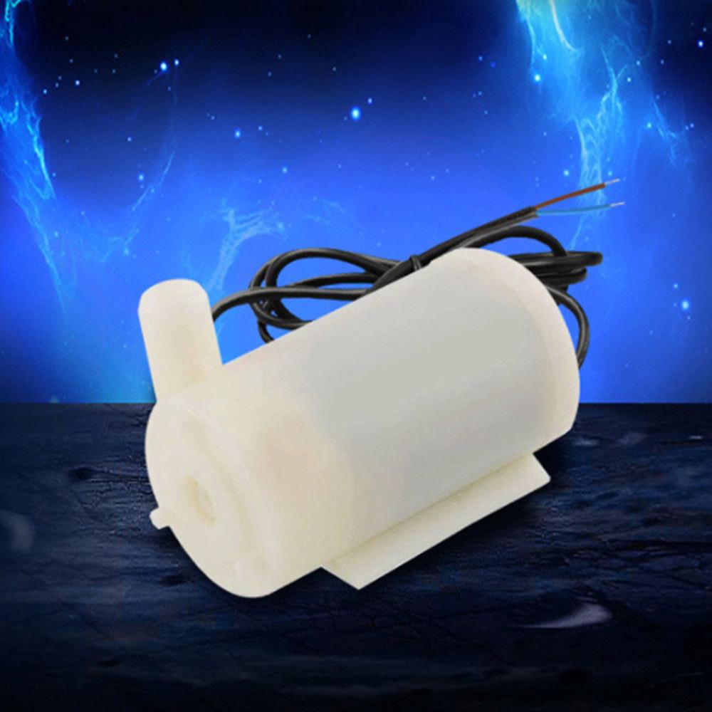 Akvarium mikro vann luftpumper nedsenkbar motor mini super lydløs fisketank fontene tilbehør  dc3 -5v 100l / timer nedsenkbar pumpe